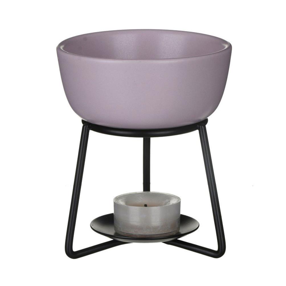 Yankee Candle Grey Lilac Pebble Wax Melt Warmer Extra Image 1